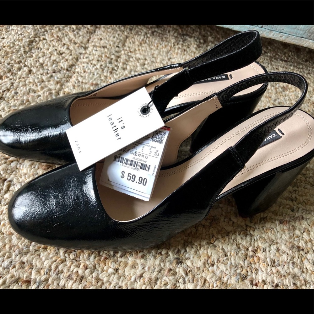 beautiful shoes by Zara Basic size 39/9